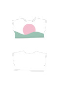 Crop Californie Lune Vague vue produit