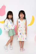 Sweat fille au motif fruits et plein de couleurs ! Motif disponible aussi sur une robe.