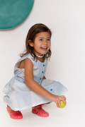 Robe trop mignonne pour fille. 100% coton biologique  | Ayuna, marque de vêtements et accessoires pour femmes et enfants.