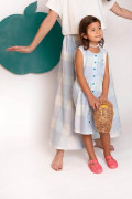 Robe en coton biologique pour fille  | Ayuna, marque de vêtements et accessoires pour femmes et enfants.