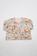Petit boléro pour femme. Motif Fusion fleurs