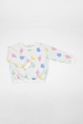Sweat enfant au motif fruité ! confortable et doux.