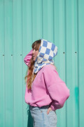Sweat pour femme, oversize et crop. Look sportswear