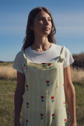 Combinaison arty pour femme. Coton gaufré confortable et léger
