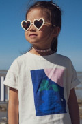 T-shirt Horizon enfant emmanchure basse coupe oversize | Ayuna, marque de vêtements et accessoires pour femmes et enfants.