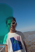 T-shirt enfant Horizon coupe oversize coton épais | Ayuna, marque de vêtements et accessoires pour femmes et enfants.