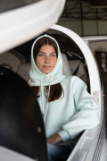 Cagoule Skylight molleton coton face couvrance tête