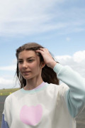 Sweat Polly femme coupe oversize