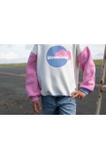 Sweat MoonCloud enfant détail motif lune et nuage