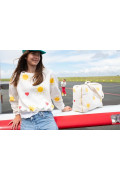 Valise SunnyHeart détail motif cœur