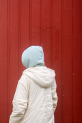 Cagoule Aqua molleton coton vue dos capuche