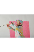 Casquette enfant Rainbow portée au quotidien