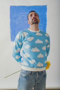 Sweat homme Nuage coupe droite avec motif nuage | Ayuna, marque de vêtements et accessoires pour femmes et enfants.