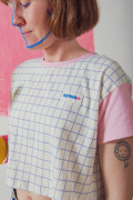 T-shirt Cadri détail motif et matière coton épais