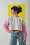 Sweat Cadri coupe oversize avec emmanchures basses