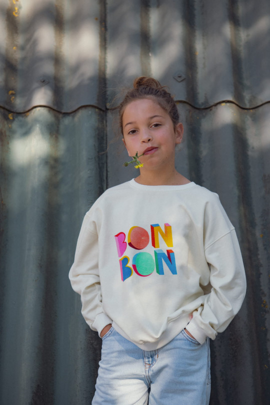 Sweat Coton Enfant - Bonbon | Ayuna