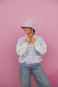 Sweat Oversize Coton Femme  - Mentalo 90's | Ayuna