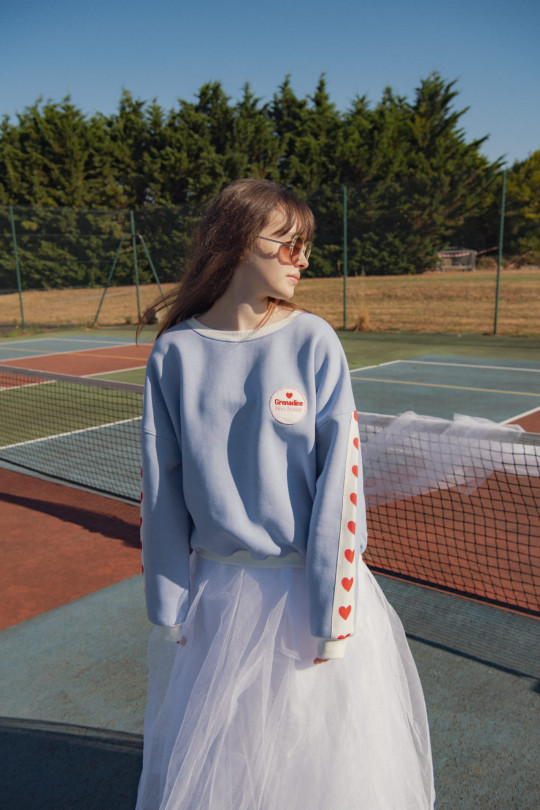 Sweat Oversize Coton Femme  - Amour | Ayuna