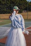 Sweat Oversize Coton Femme  - Amour | Ayuna