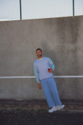 Sweat Oversize Coton Homme  - Sporty Sun | Ayuna