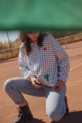 Sweat Oversize Coton Femme  - Cactus | Ayuna