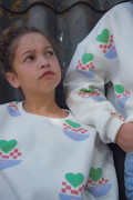 Sweat Coton Enfant - Coeur de dame | Ayuna