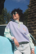 Sweat Oversize Coton Femme  - Coeur grandine 90's | Ayuna