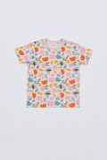 Tee-shirt pour enfant au motif coloré, fleuri et graphique | Ayuna, marque de vêtements et accessoires pour femmes et enfants.