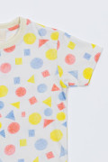 Tee-shirt pour enfant, motif coloré et couleur primaire | Ayuna, marque de vêtements et accessoires pour femmes et enfants.