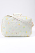 Valise adorable pour kid. Motif bulle de savon graphique. Coton.