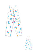 Combinaison enfant motif 80's | Ayuna